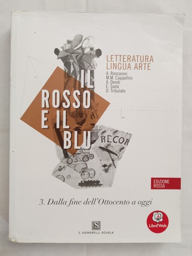 Rosso blu 3 edizione - il,