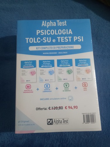 Alpha test psicologia tolc - alpha,