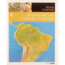 Atlante Universale America del Sud Centrale e Antartide volume 8 Editoriale Sol9