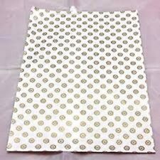 10 Kg Carta PELLE AGLIO 75x100 Stampa STELLINE ORO per Confezioni varie regalo