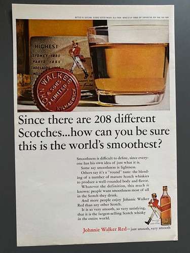 Johnnie walker red scotch - walker,
