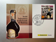 2012 Cartolina Filatelica Aceto Balsamico di Modena annullo Modena Centro