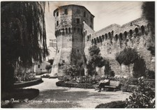 JESI - ANCONA - TORRIONE MEDIOEVALE - VIAGG. 1955 -11743-