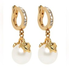 Orecchini Versace Medusa Perle