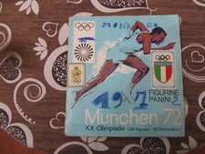 ALBUM FIGURINE ORIGINALE PANINI - MUNCHEN 72 - XX OLIMPIADE COMPLETO