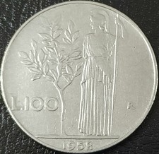 ITALIA MONETA REPUBBLICA 100