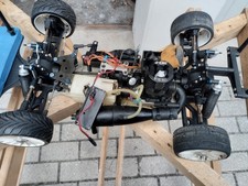 Macchina R.C.  scala 1:8, motore a scoppio, marca CRONO 4 WD, trazione a cardano