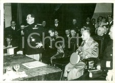 1940 MILANO Giuseppe TASSINARI parla a convegno dei coltivatori di bachi da seta
