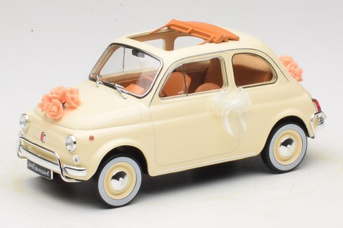Fiat 500 ivory wedding gift - l,