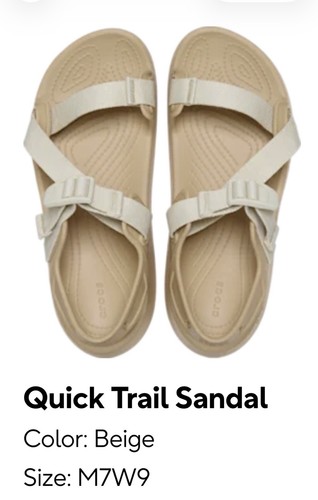 Sandali crocs quick trail - crocs,