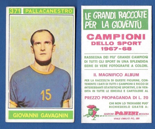 Figurina campioni dello sport - campioni,