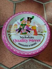 Scatola di Latta Mackintosh's Quality Street Chocolates & Toffees Diametro 12,5