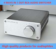 Interruttore audio RCA stereo