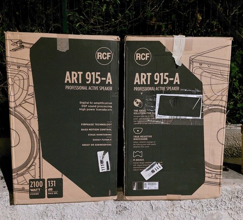 Casse amplificate rcf art 915 - casse,