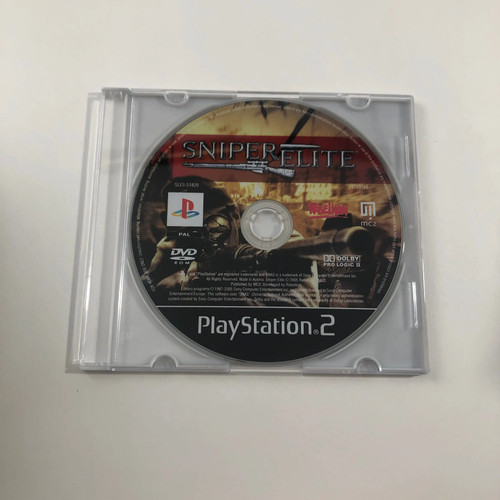 Ps2 sniper elite pal - sniper,