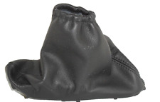 cuffia leva freno manuale vera pelle nera per Jaguar X Type - No parti plastiche