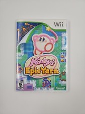 Kirby's Epic Yarn Nintendo Wii completo CIB