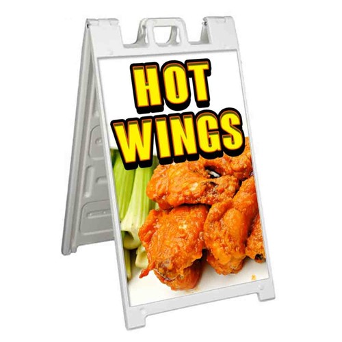Hot wings signicade 24x36 - hot,
