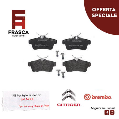 Pastiglie freno brembo - pastiglie,