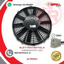 Ventilatore Aspirante Ventola Assiale Spal VA09-AP12/C-27A, 12v Diametro 280mm