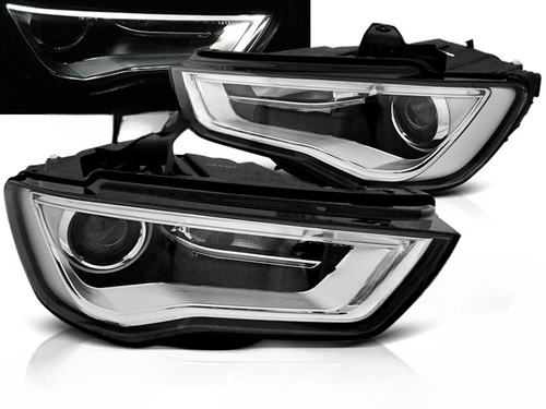 Coppia fari audi dal - audi, 8v