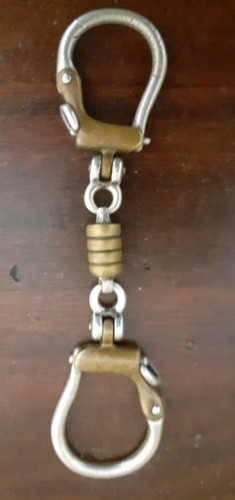 Portachiavi vintage argento - vintage, e
