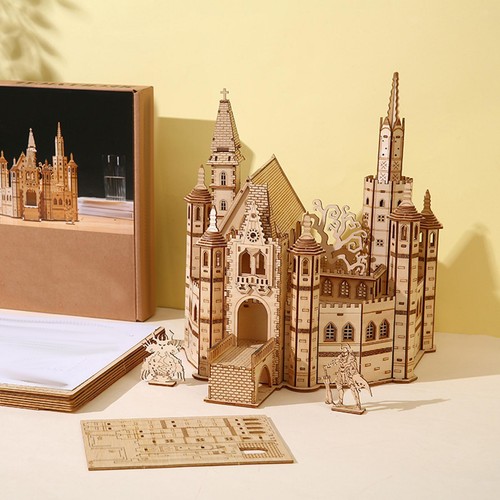 Puzzle castello legno - puzzle,