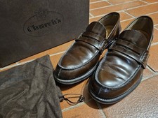 SCARPE UOMO CHURCH'S TUNBRIDGE TG. 9 1/2 ITA 43 MOCASSINO PELLE MARRONE