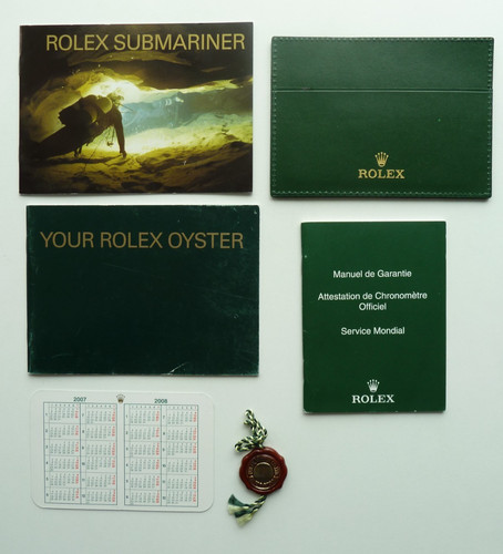 Rolex submariner libretto set - rolex,
