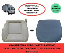 RICAMBIO IMBOTTITURA SEDUTA CON FODERINO / COPRISEDILE PER NISSAN CABSTAR
