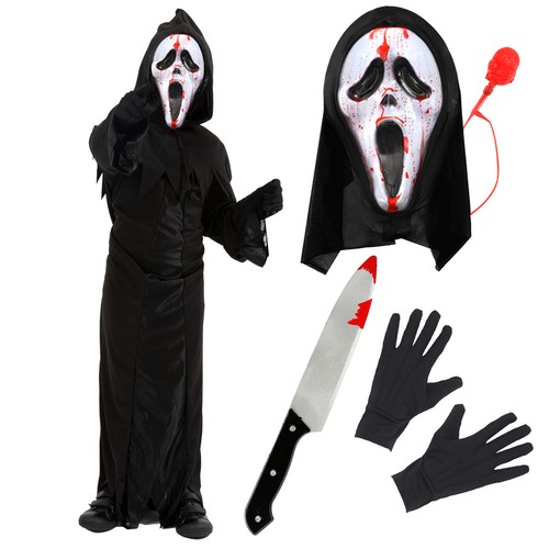 Costume urlo ragazzo fantasma - ragazzo,