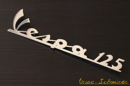 Stemma vespa scritta targa - stemma,
