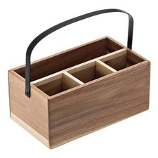 Cassettina Portaposate Legno