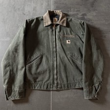 Giacca vintage Carhartt J97 MOS Detroit media coperta foderata USA Union Made