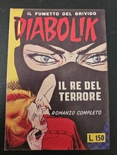 Diabolik Prima Serie 1 Ristampa Sodip (1964) "Barzeletta"  Falso D'autore 