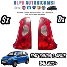 COPPIA FANALE STOP FIAT PANDA
