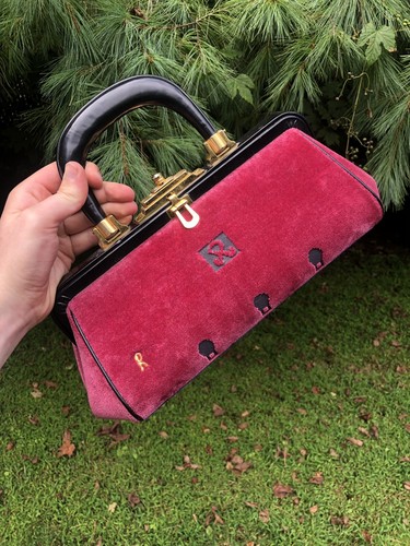 Borsa vintage velluto - vintage,