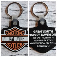 Portachiavi Originale HARLEY-DAVIDSON moto Concessionario Dealer USA GEORGIA