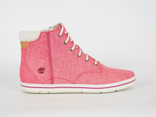 Stivali chukka stringati rosa