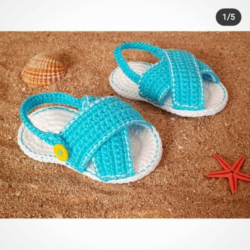 Scarpette sandalini neonato - scarpette,
