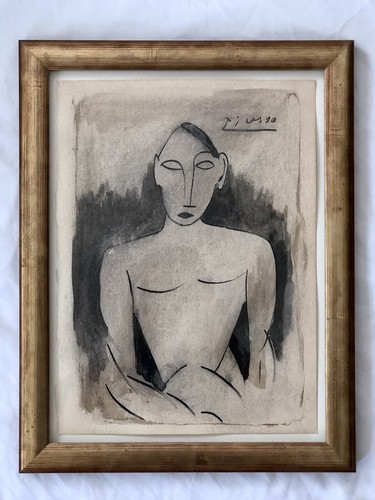Possible aquatint woman - possible, of