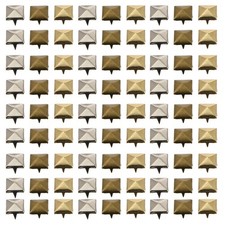  300Pcs Chiodi quadrati in