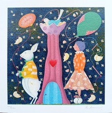 Beppe Francesconi - Serigrafia originale numerata e firmata