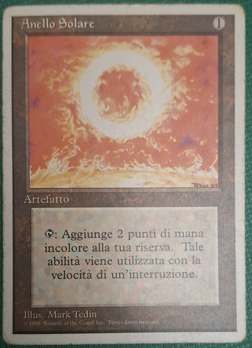 Anello solare seconda - anello,