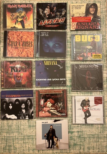 Lotto rock pop litfiba iron - rock,