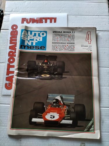 Autosprint mese anno 1972 - autosprint,