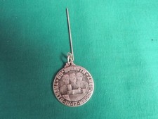 *L68-MEDAGLIA-DISTINTIVO- 60 ADUNATA  ALPINI 1987 -TRENTO MILITARIA MONTAGNA SCI