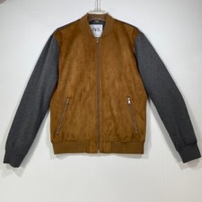 Giacca bomber ZARA uomo grigio