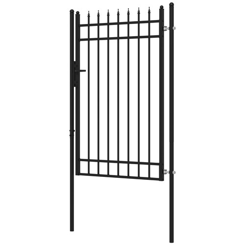 Outsunny cancello giardino con - giardino,