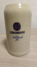 Boccale birra ceramica Lowenbrau 1 litro